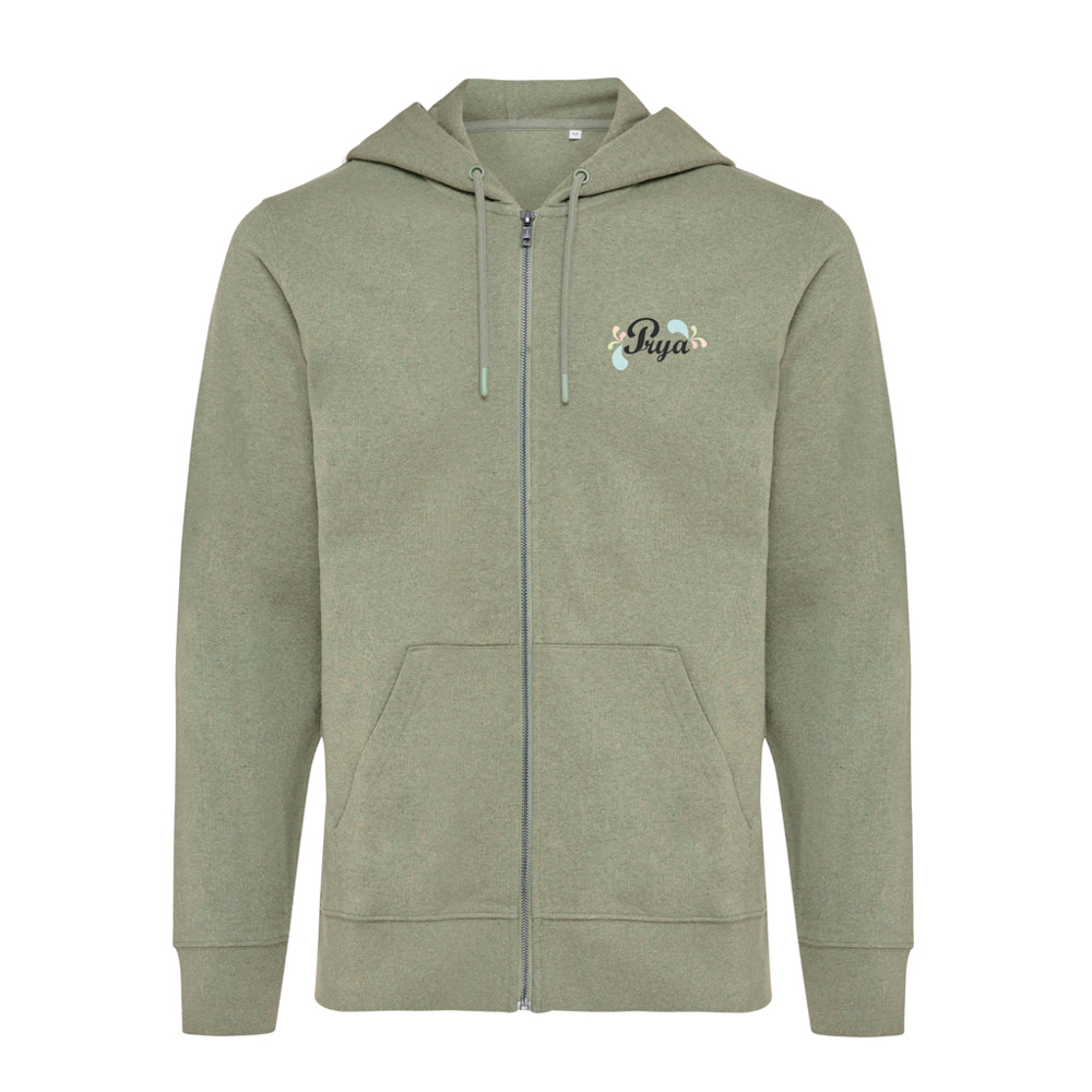 IQONIQ Abisko Zip-Kapuzenpullover aus recycelter Baumwolle
