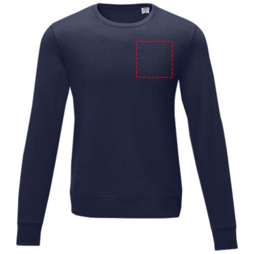 Charon 240 g/m² Herrenpullover mit Rundhalsausschnitt