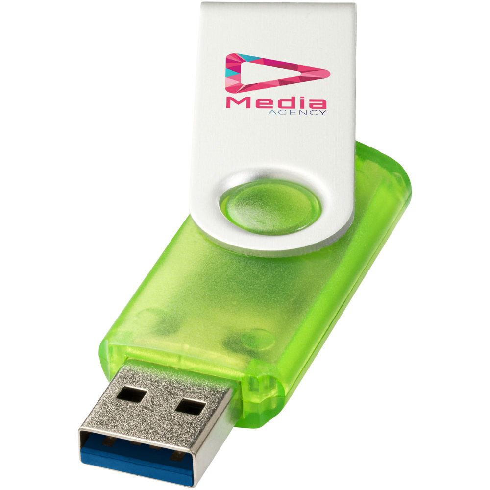 Rotate USB-Stick 3.0 transparent