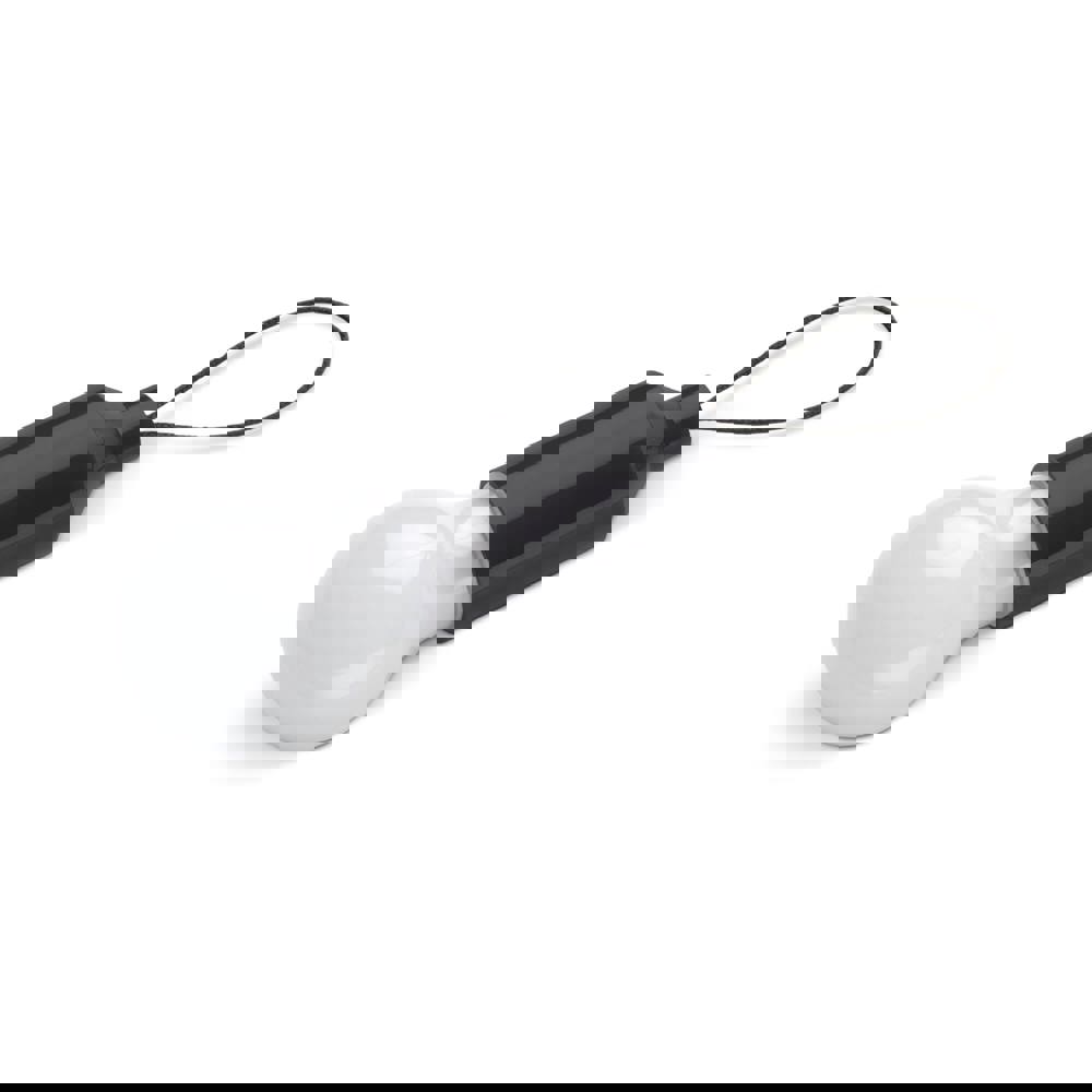 Schlüsselanhänger Glühlampe - Schwarz