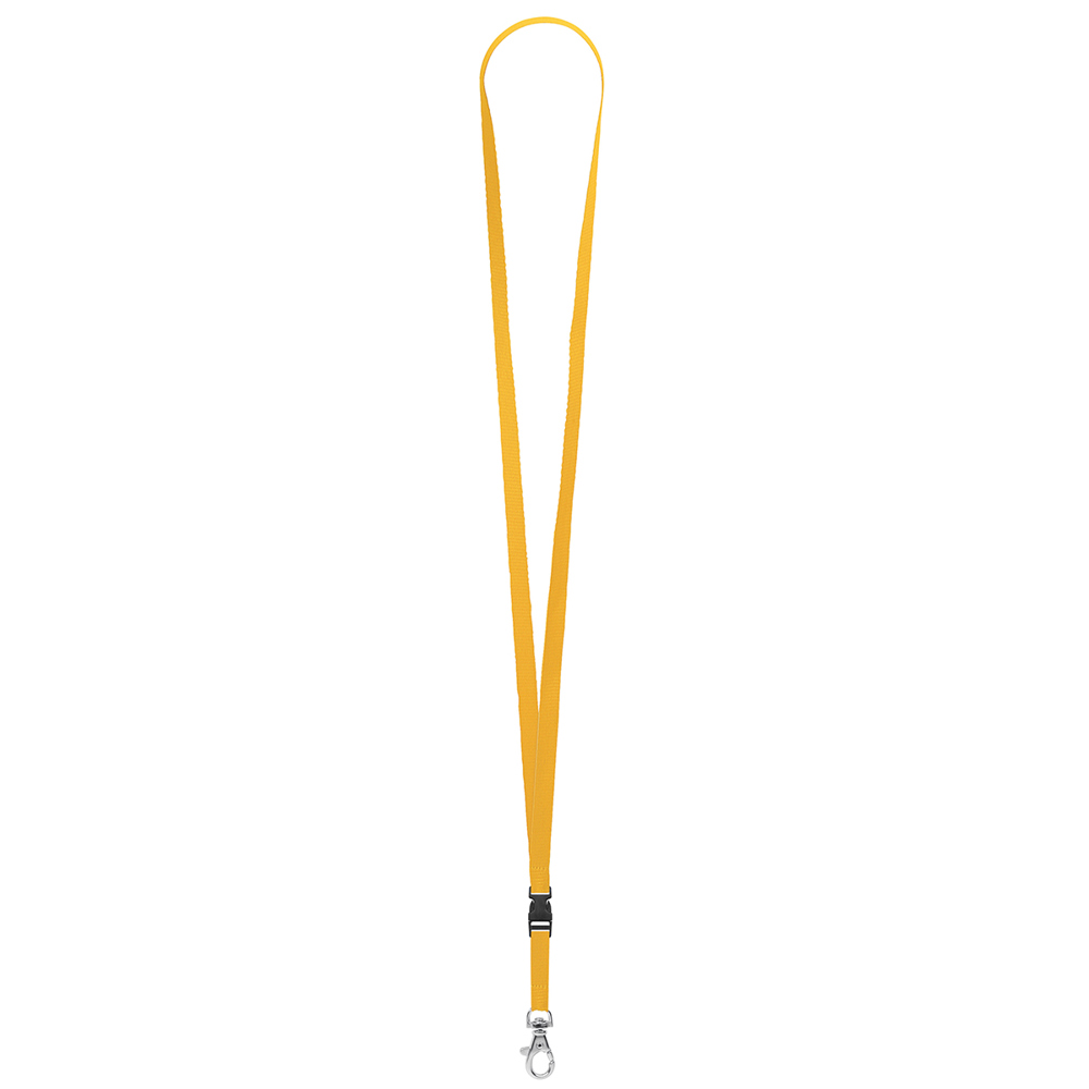 Schlüsselband/Lanyard "Standard" - Sonnengelb (ca. Pantone 1235C)