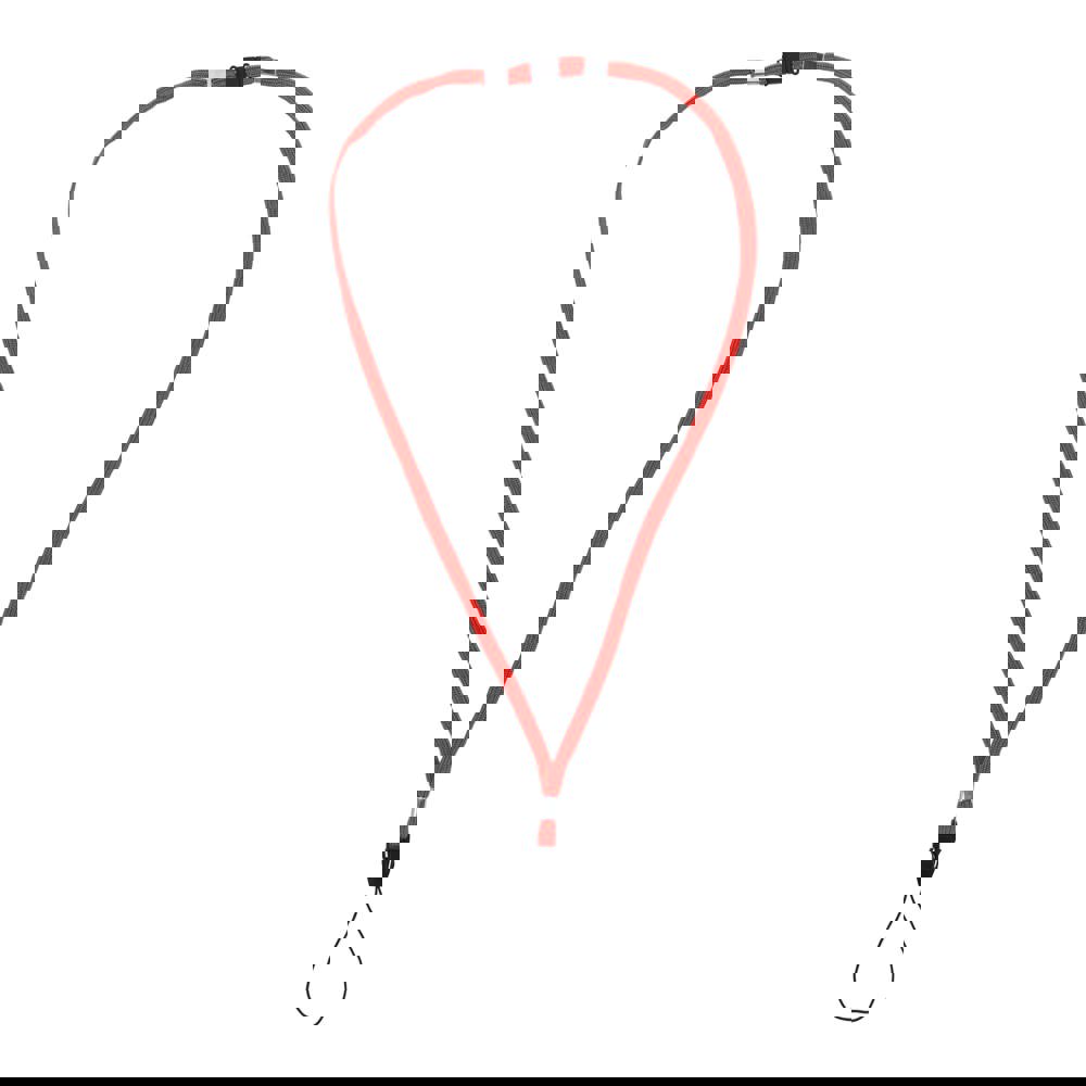 3-Farben-Stift mit Griffzone und Schlüsselband