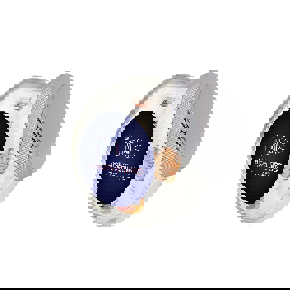 Mini Glas 0,2 Liter gefüllt mit Süßigkeiten - Silber