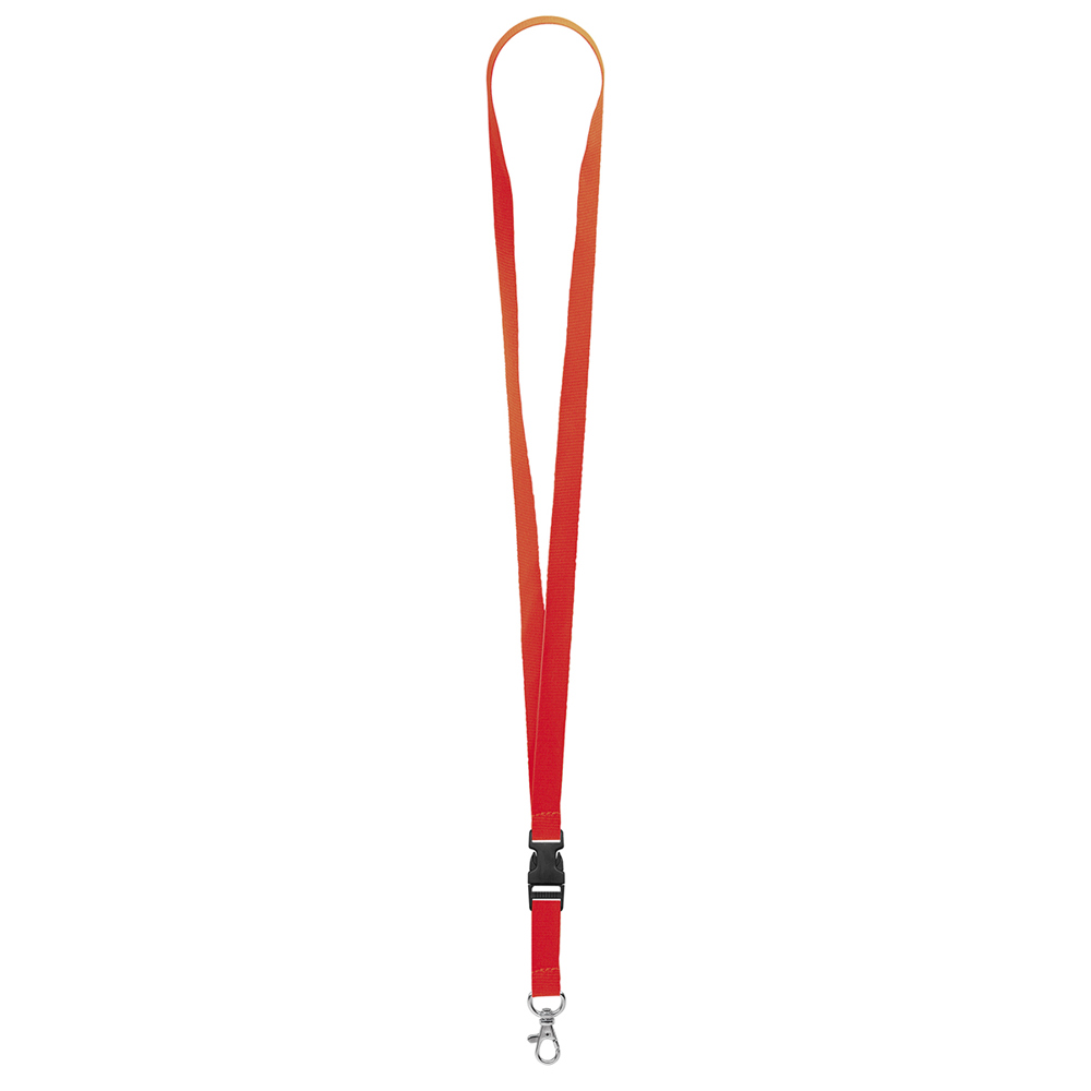 Schlüsselband/Lanyard "Standard" - Karmesinrot (ca. Pantone 1795C)