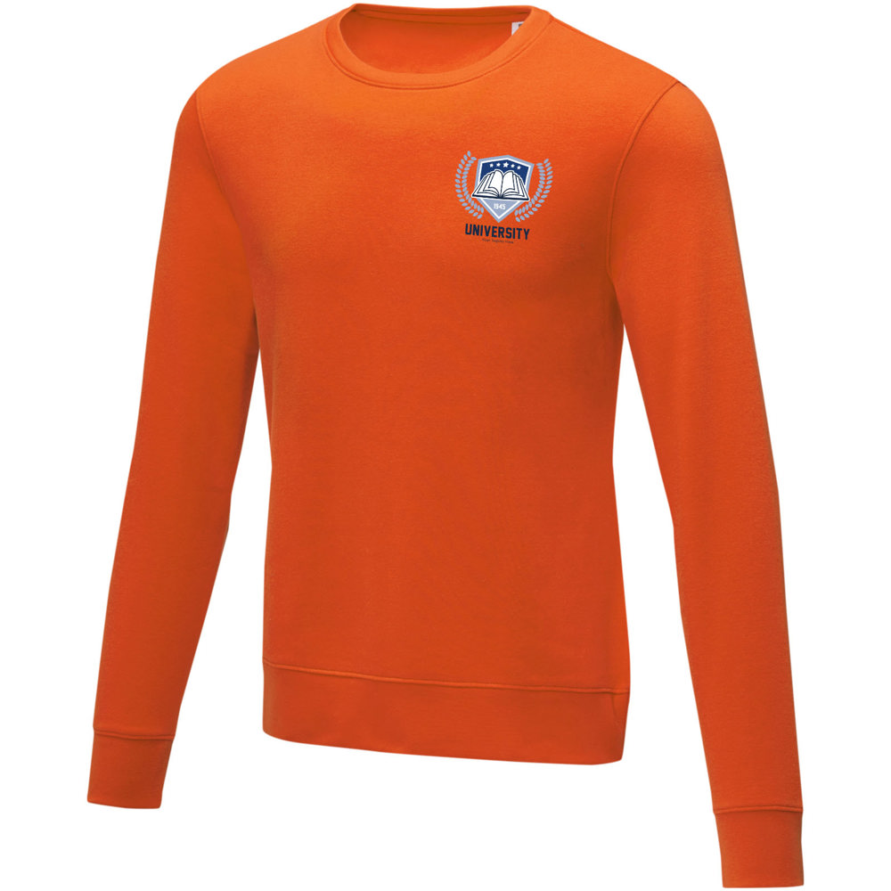 Charon 240 g/m² Herrenpullover mit Rundhalsausschnitt