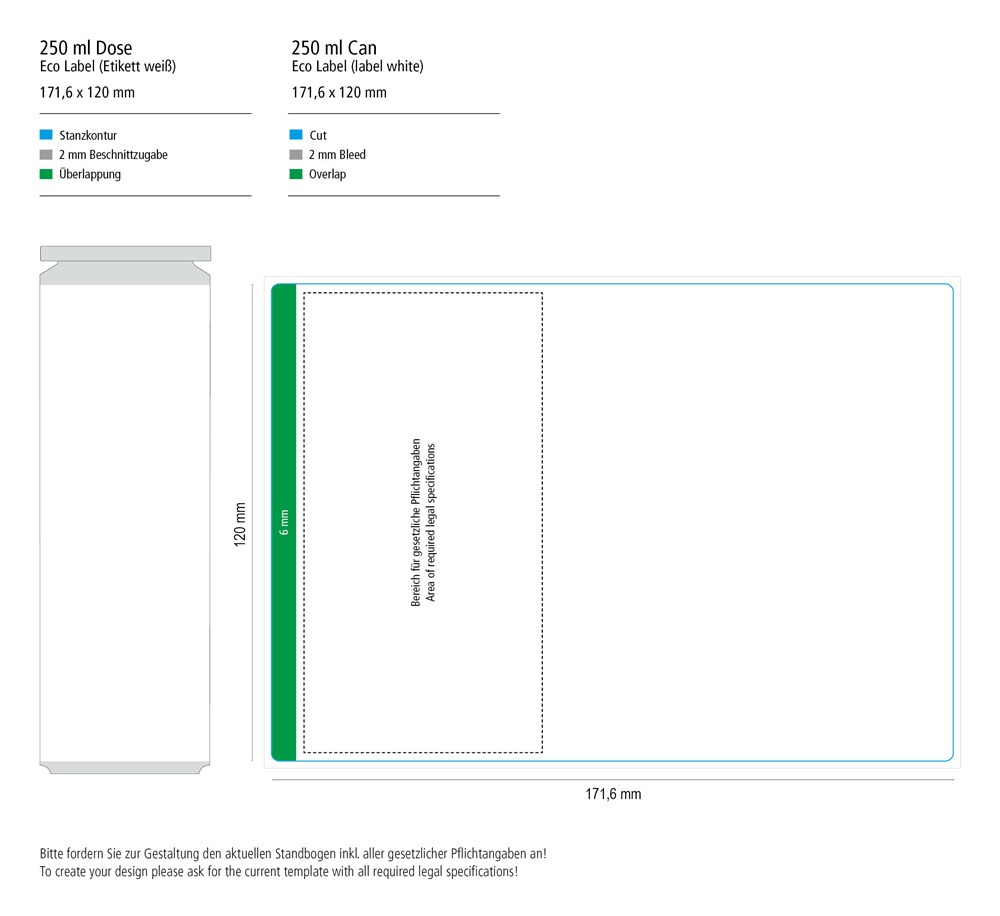 Energy Drink zuckerfrei, Eco Label