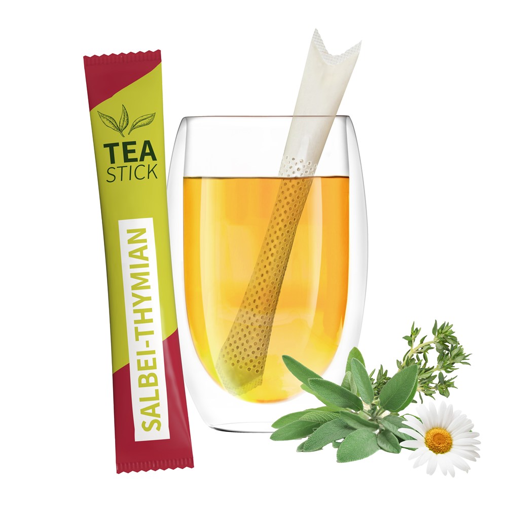 Bio TeaStick - Kräuter Salbei-Thymian - Individ. Design