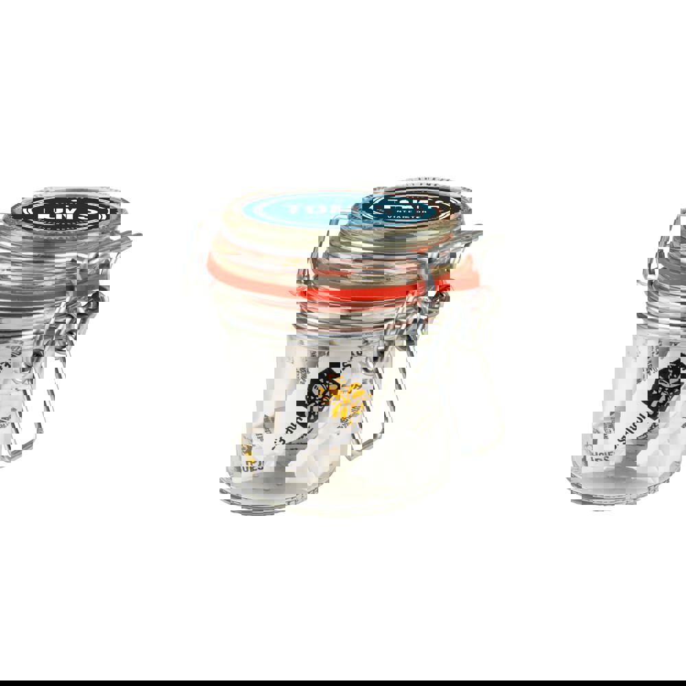 Midi Weckglas 0,25 L gefüllt mit Süßigkeiten - Transparant