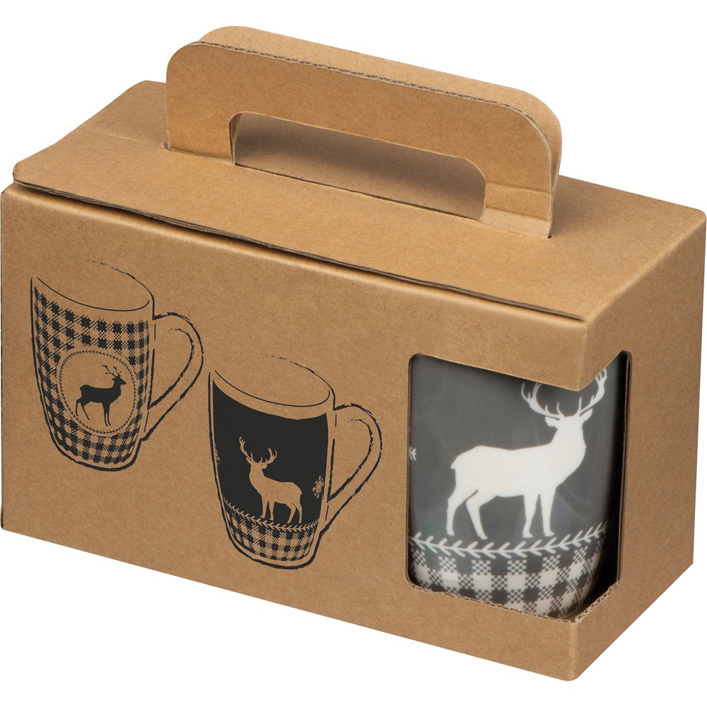 Set aus 2 Weihnachtstassen ARMIN