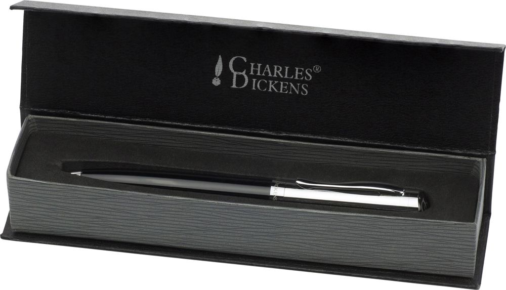 Charles Dickens Kugelschreiber aus Metall Sasha