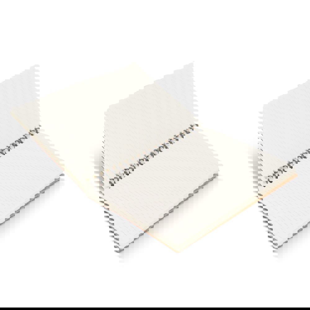 Notizbuch aus recyceltem Leder Midi