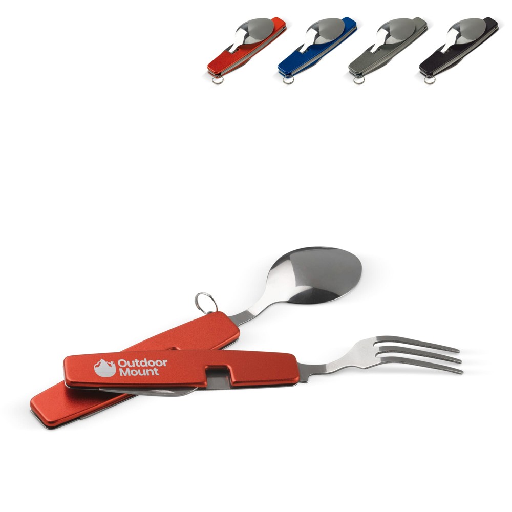 Zusammenklappbares Besteck im Multi-tool