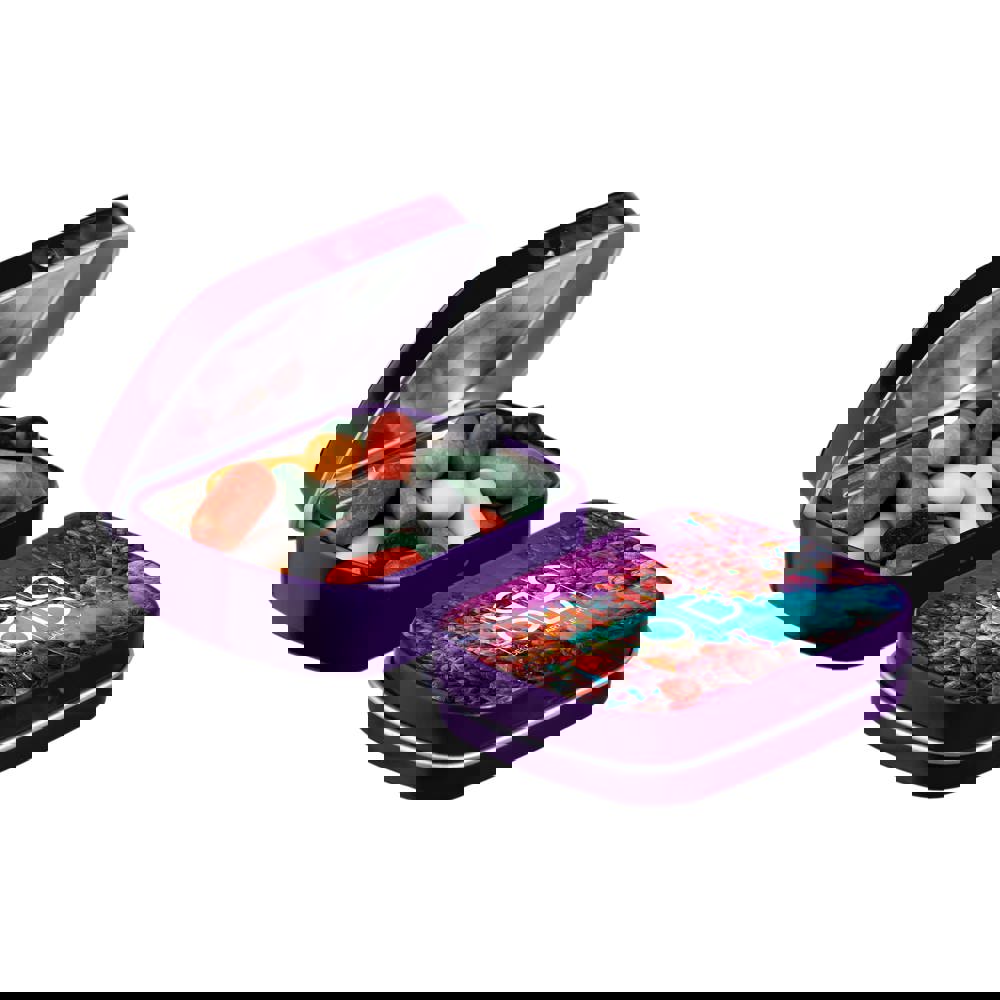 Mini Klappdeckeldose mit Süßigkeiten