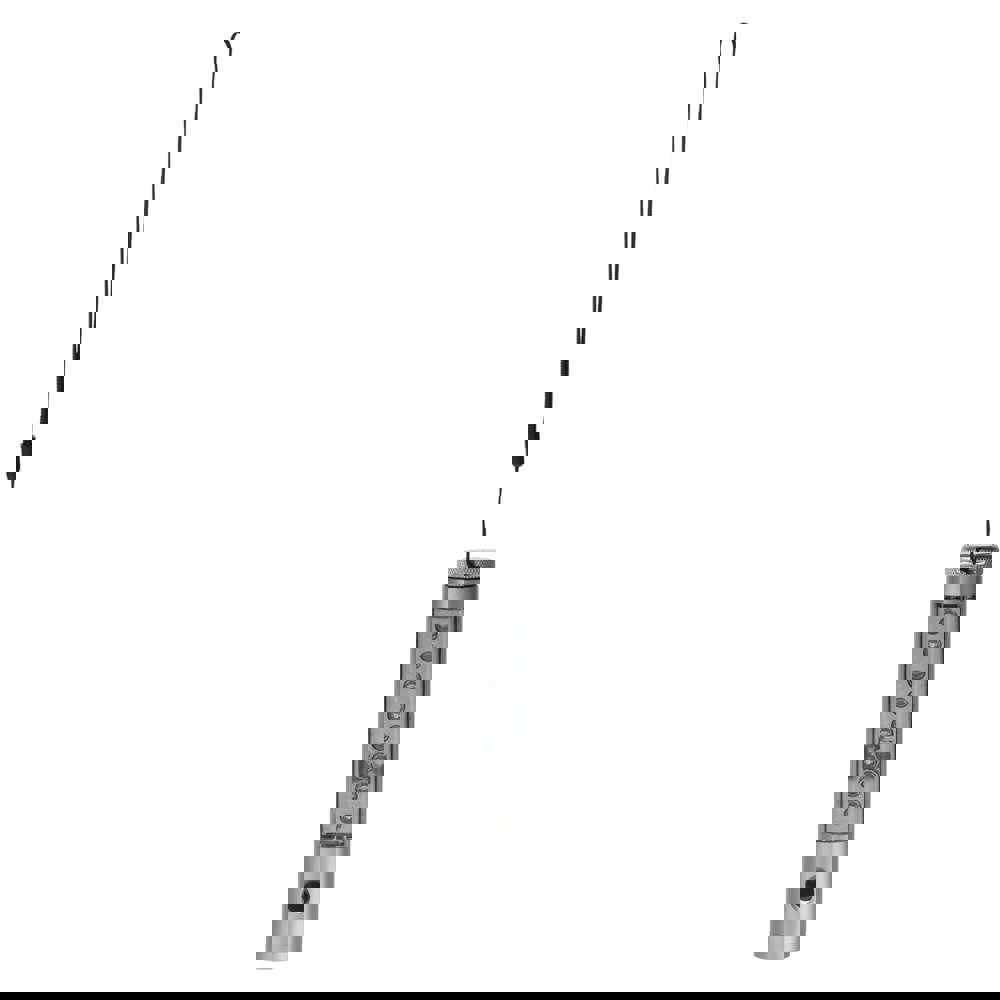 Aluminium Taschenlampe mit Magnet, 5+8 LED´s