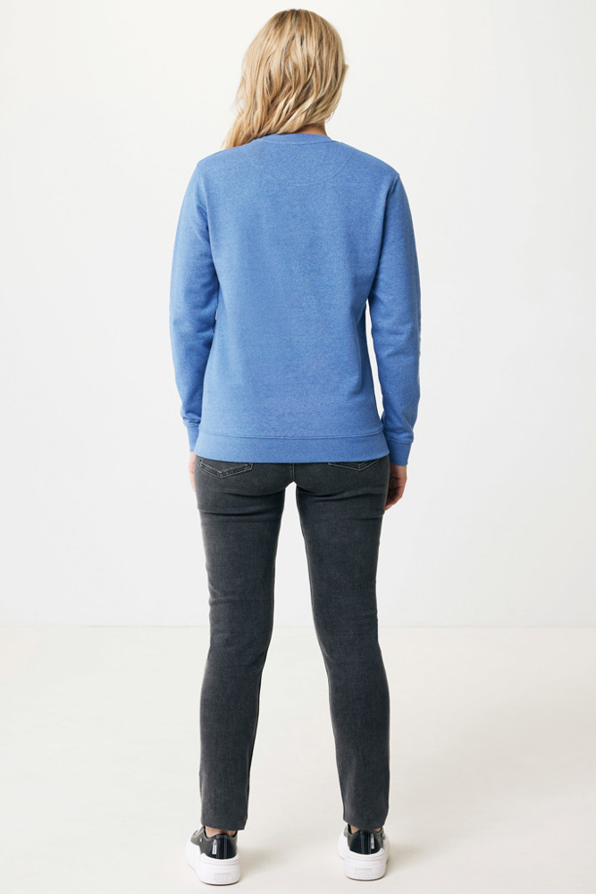 IQONIQ Denali ungefärbt. Rundhals-Sweater aus recycelter BW