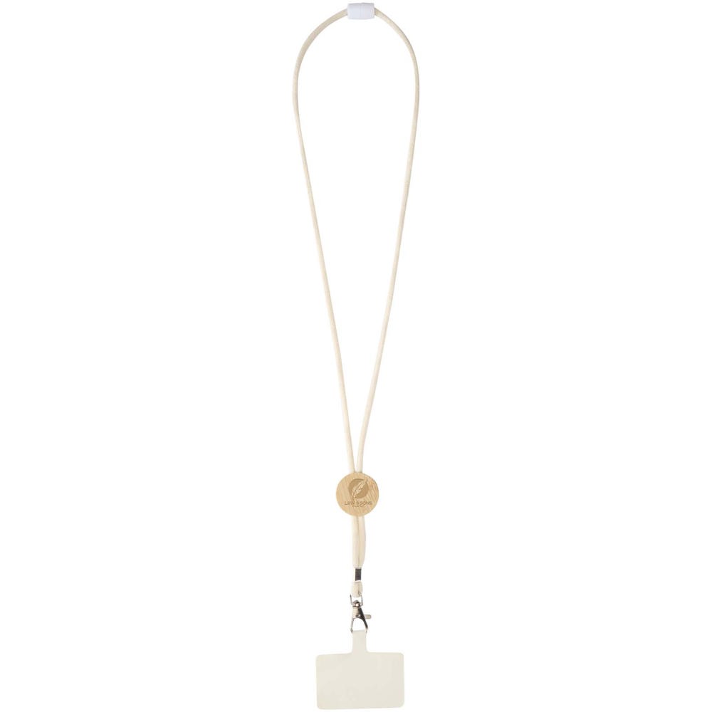 Adhab Smartphone Lanyard mit Bambusdetails