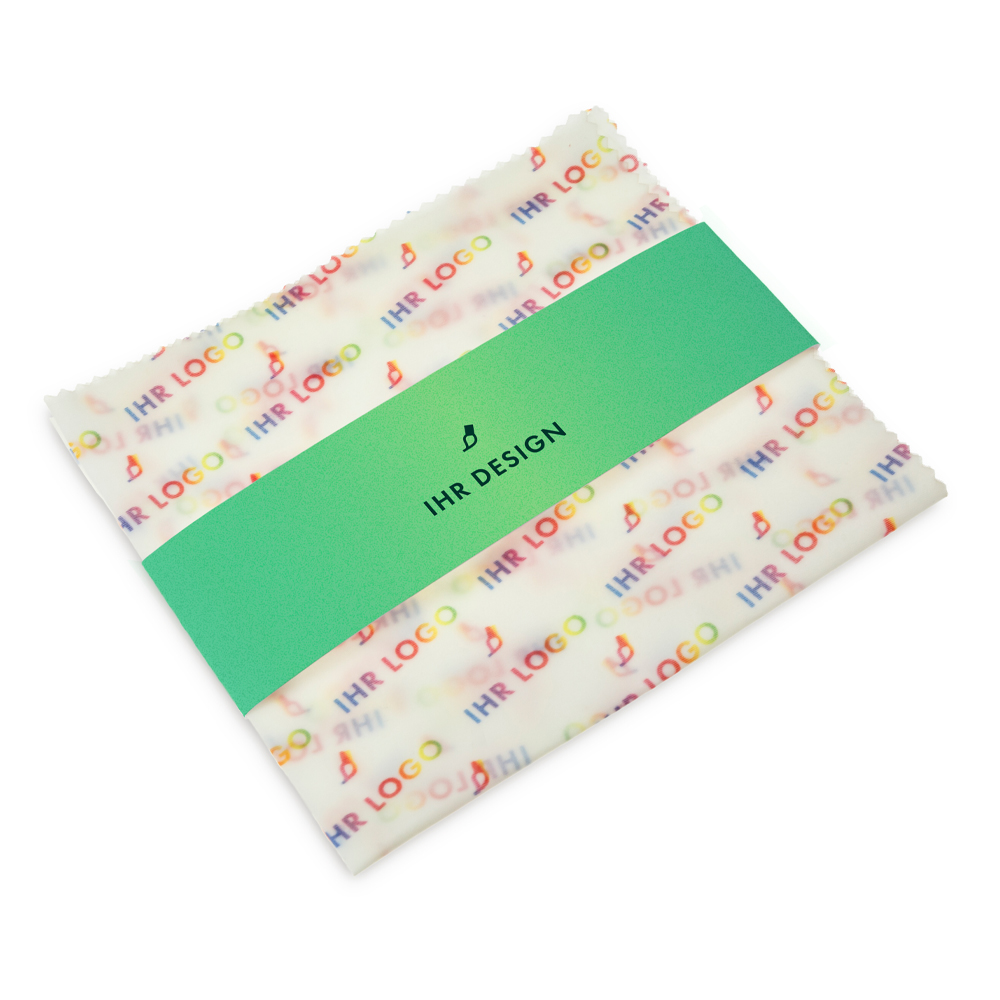 Bienenwachstuch – Wabi mit Banderole L