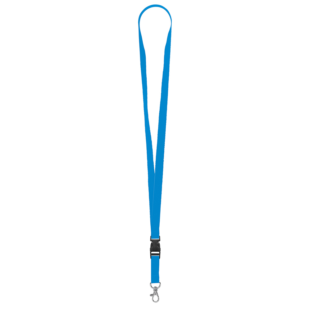 Schlüsselband/Lanyard "Standard" - Pastellblau (ca. Pantone PCC)