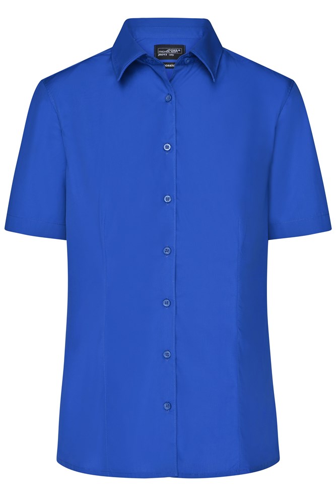 Ladies' Business Shirt Short-Sleeved - Royal (ca. Pantone 301C)