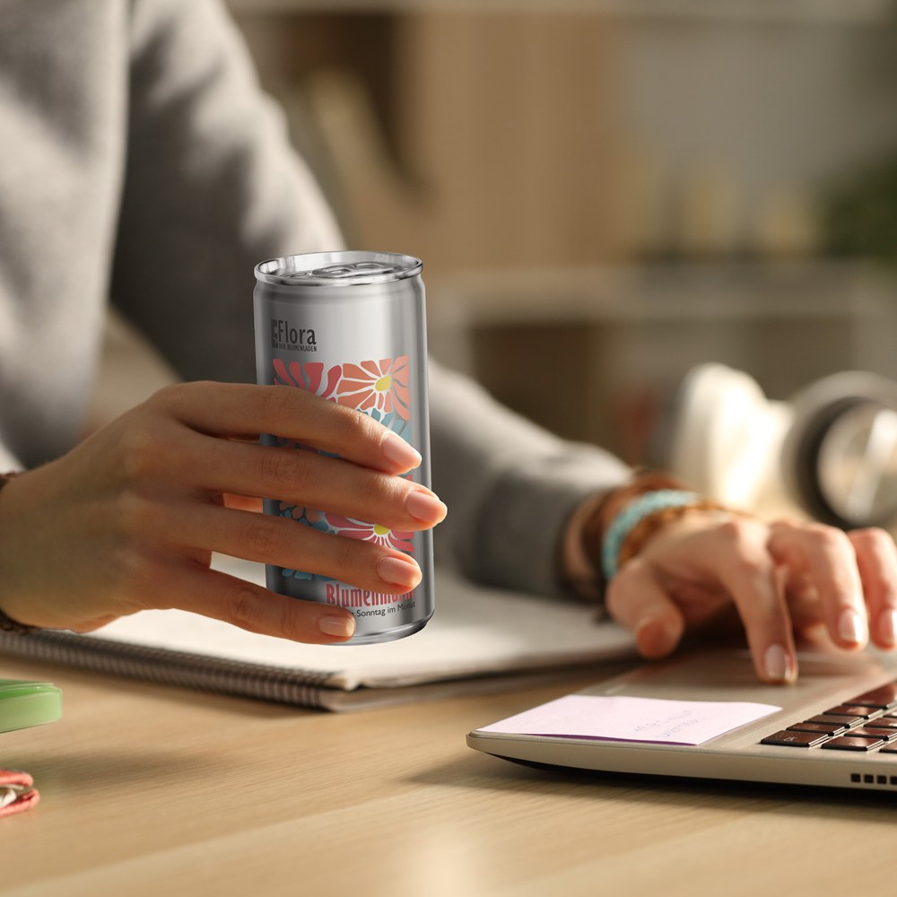 Bio Orangensaft, Fullbody transp. (matt)