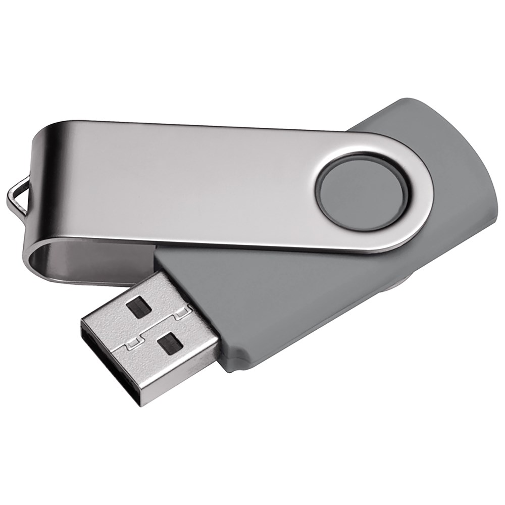 USB Stick Twister - Silbergrau