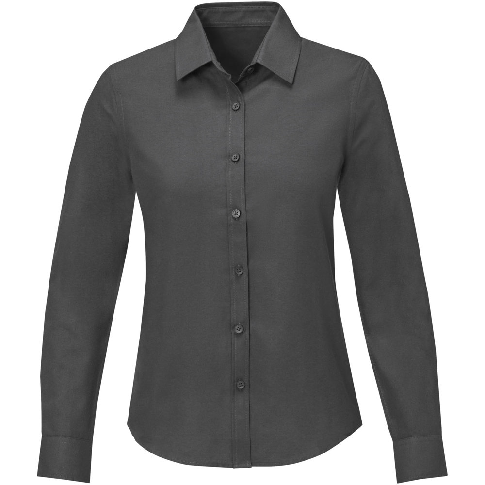 Pollux 130 g/m² Damenbluse mit langen Ärmeln