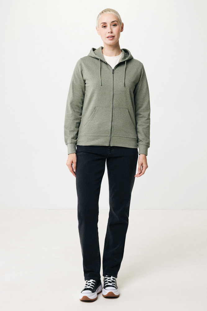 IQONIQ Abisko Zip-Kapuzenpullover aus recycelter Baumwolle