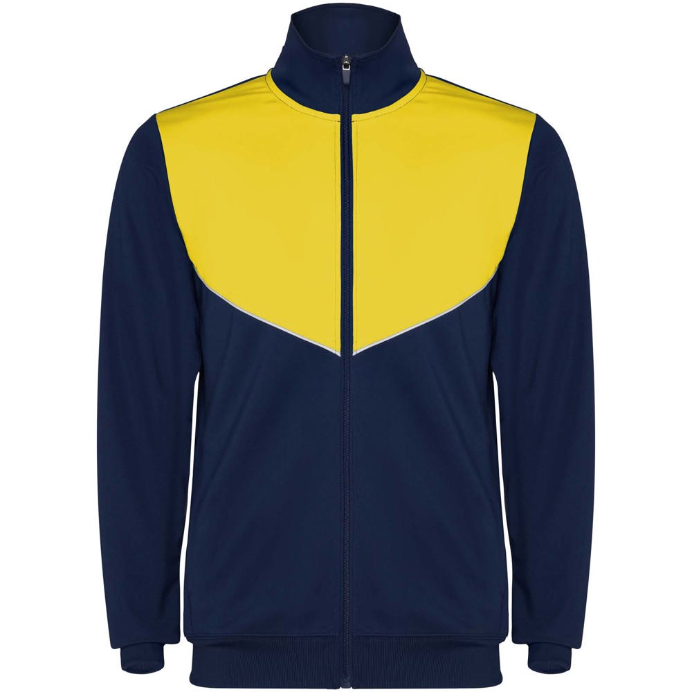 Evans 225 g/m² Trainingsanzug Unisex - marineblau, gelb
