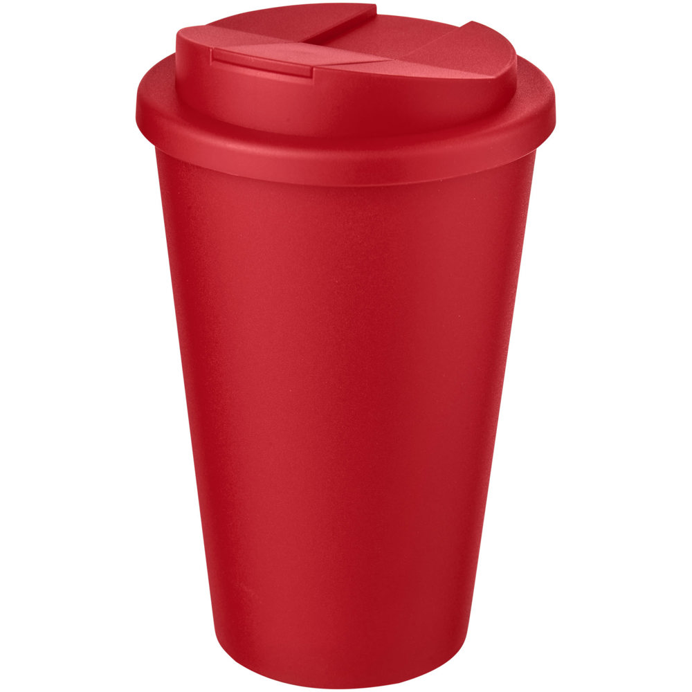 Americano® 350 ml Isolierbecher mit auslaufsicherem Schraubverschluss - Rot