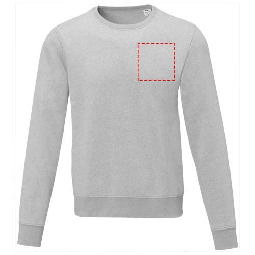 Charon 240 g/m² Herrenpullover mit Rundhalsausschnitt