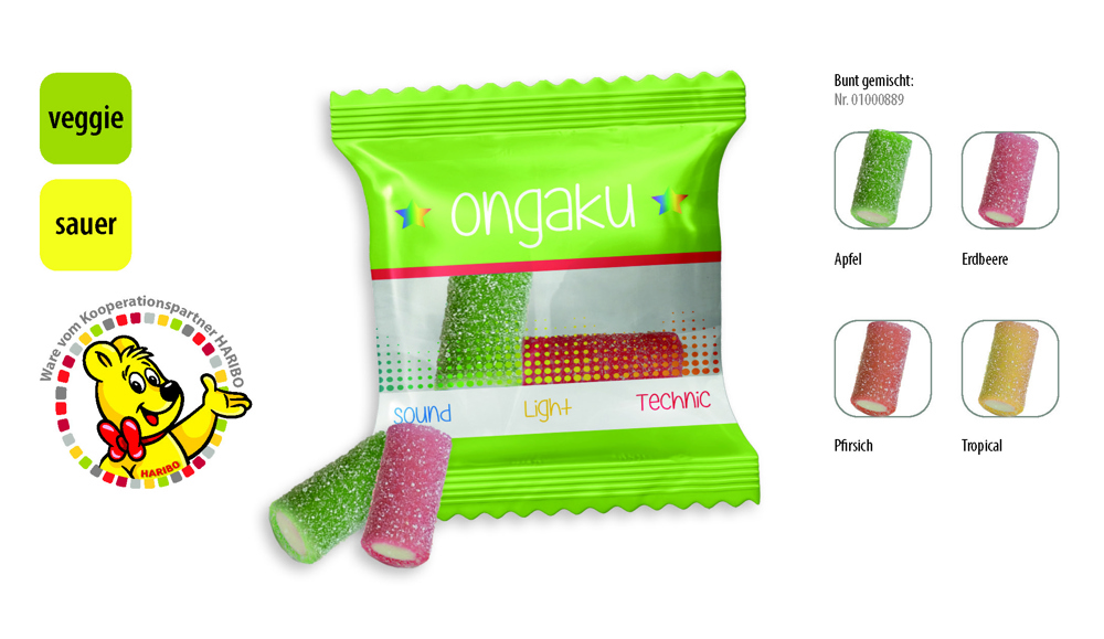 HARIBO Rainbow Fizz Werbetüte