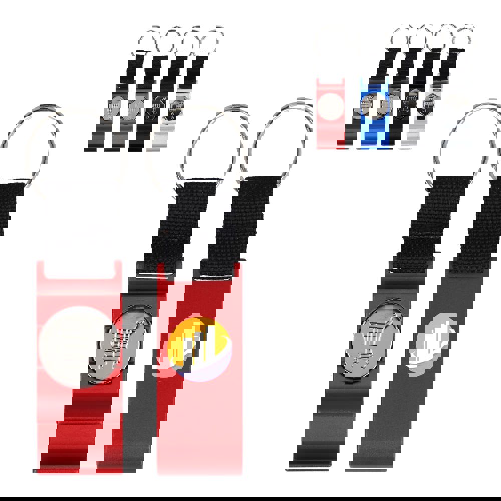 3-in-1-Flaschenöffner-Schlüsselanhänger-Einkaufswagenchip