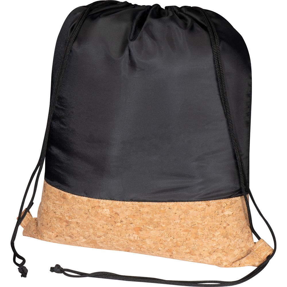 Gymbag aus Polyester mit Korkboden DOMINIKA