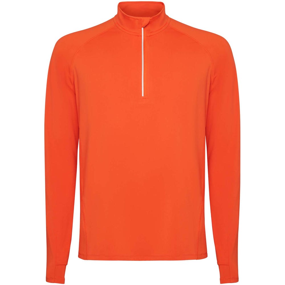 Estambul 200 g/m² Half-Zip Sweatshirt für Herren - feuerorange