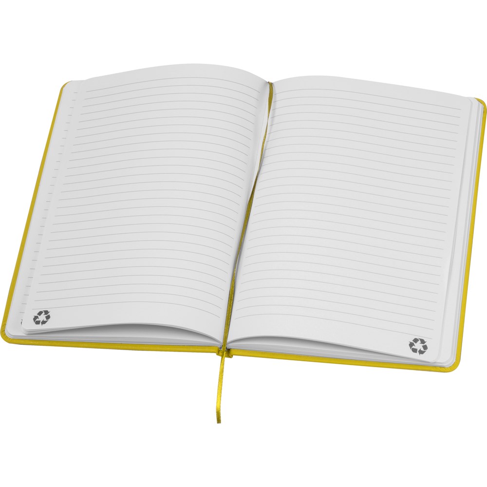 A5 Notizbuch aus recyceltem Papier DOMINIK