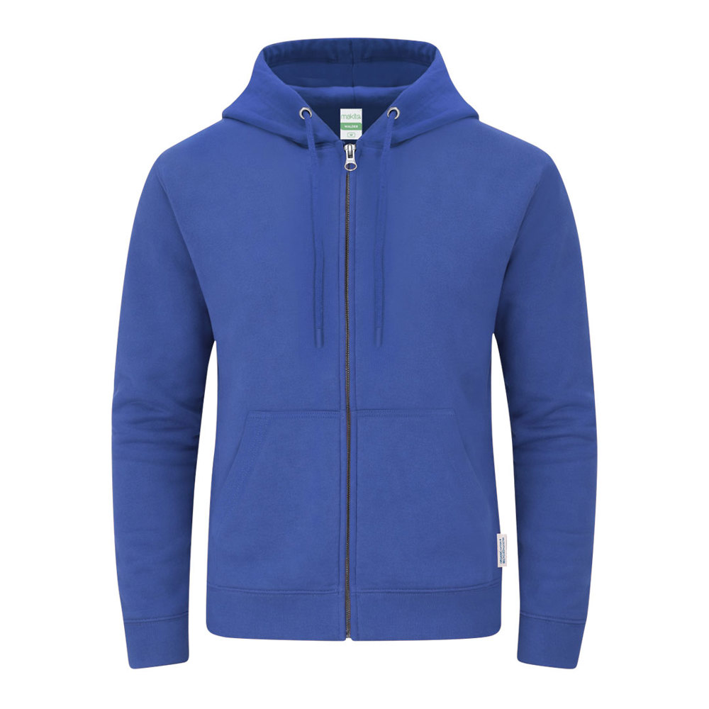 Erwachsene Sweatshirt mit Kapuze + Reißverschluss Walder - AZUL