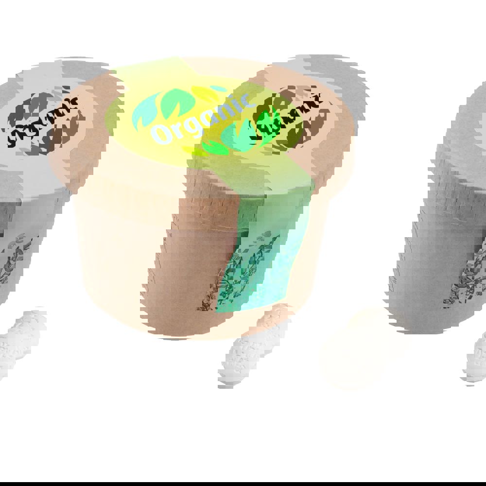 Kartonbecher mit Süßigkeiten