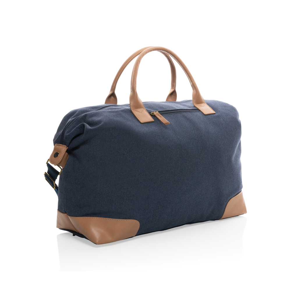 Impact AWARE™ 16 oz. rCanvas große Wochenendtasche - blau (± PMS 541)