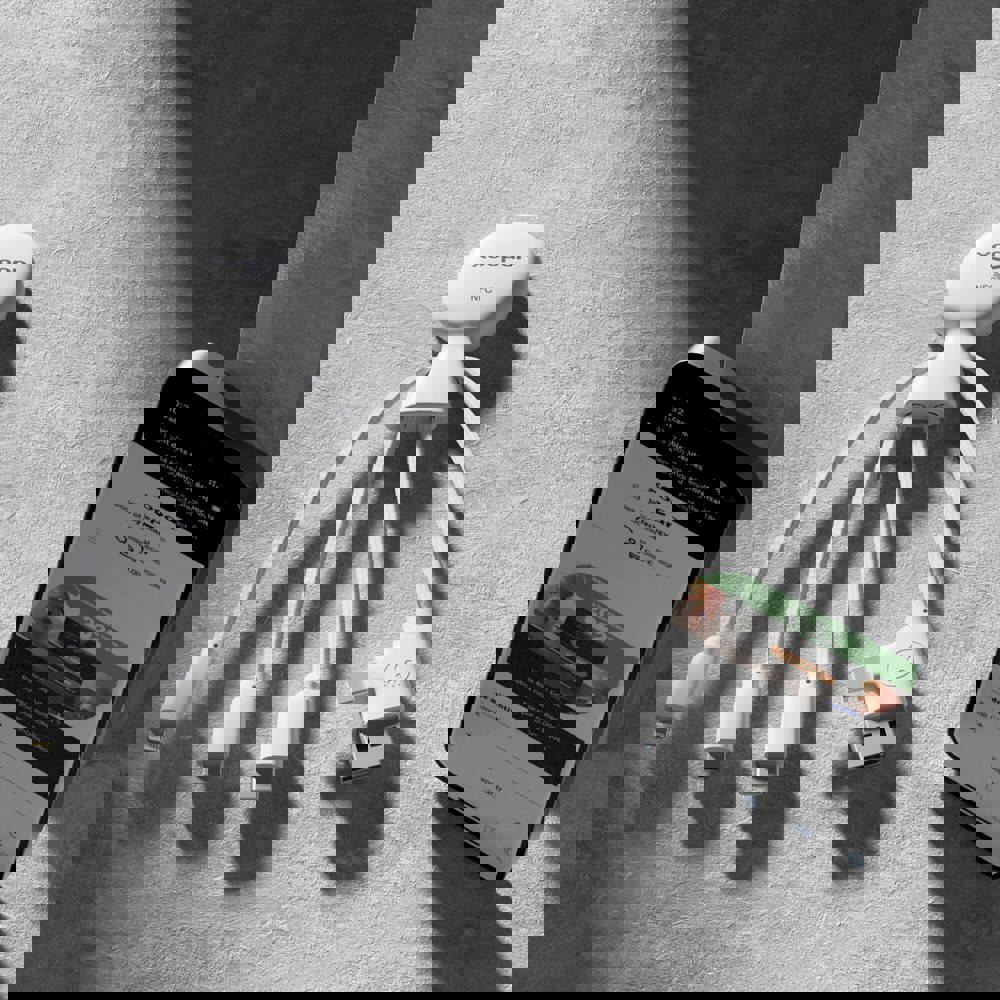 2099 | Xoopar Mr. Bio Smart Charging cable with NFC