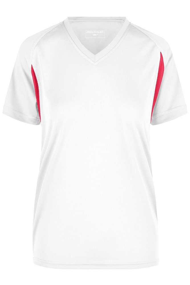 White/red (ca. Pantone white
201C)