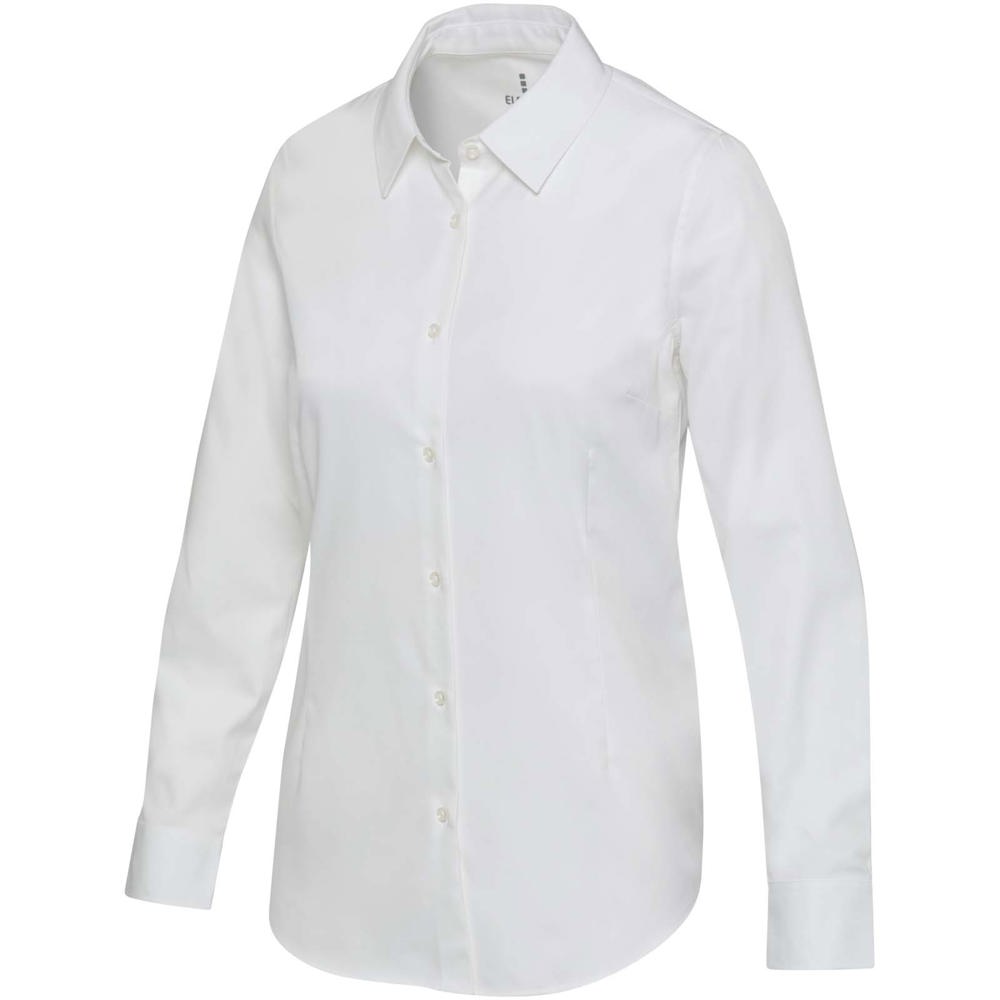 Citrine Twill Bluse - Weiss