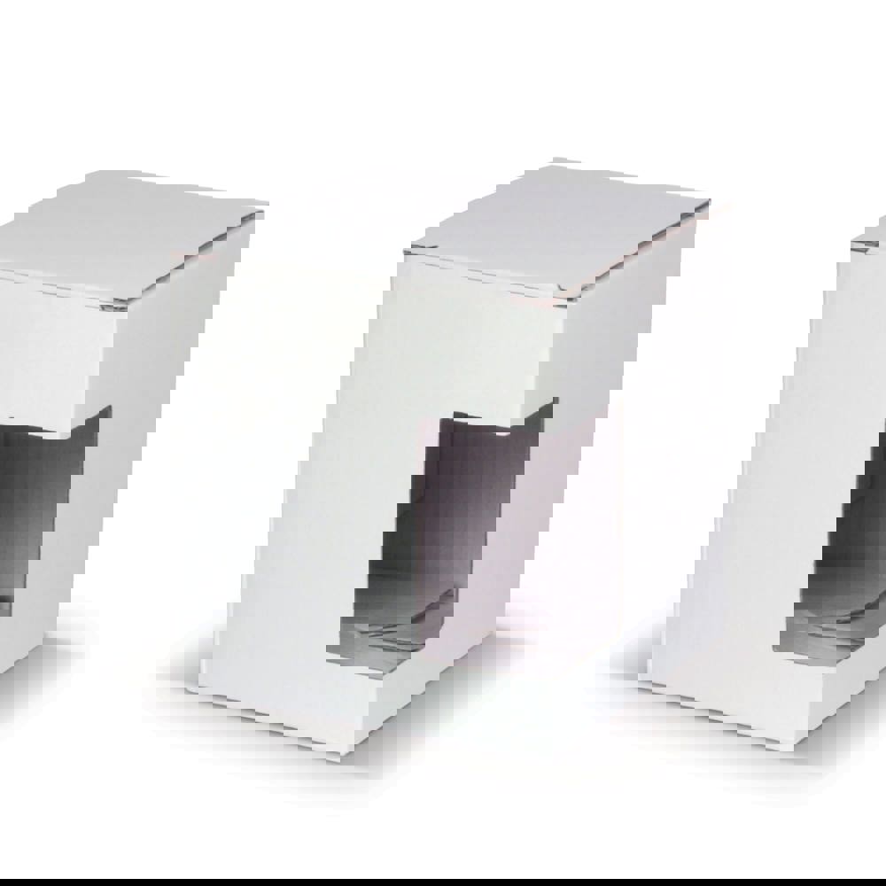 Verpackung Tassen mit Fenster - weiss