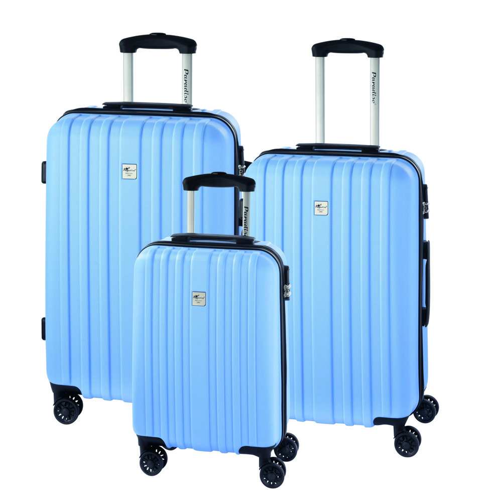 AURORA - Trolley-Set, 3-tlg. - himmelblau
