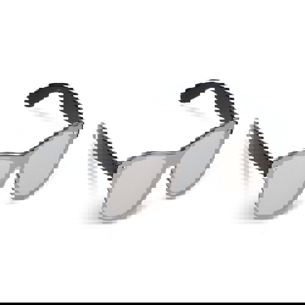 Justin R-PC Sonnenbrille mit verspiegelten Uni-Gläsern UV400 - schwarz