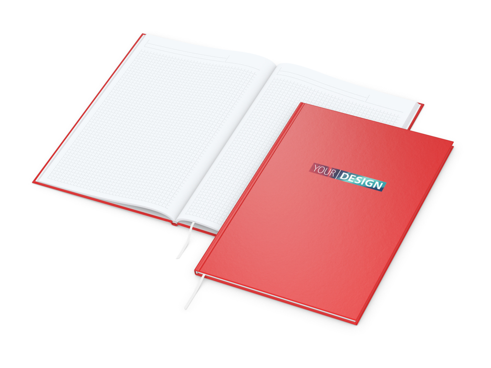 Notizbuch Memo-Book EXPRESS, A4, rot