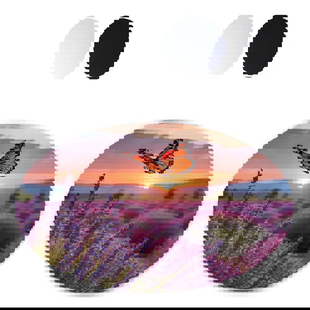 Runde Sublimations Mauspad 20 cm 