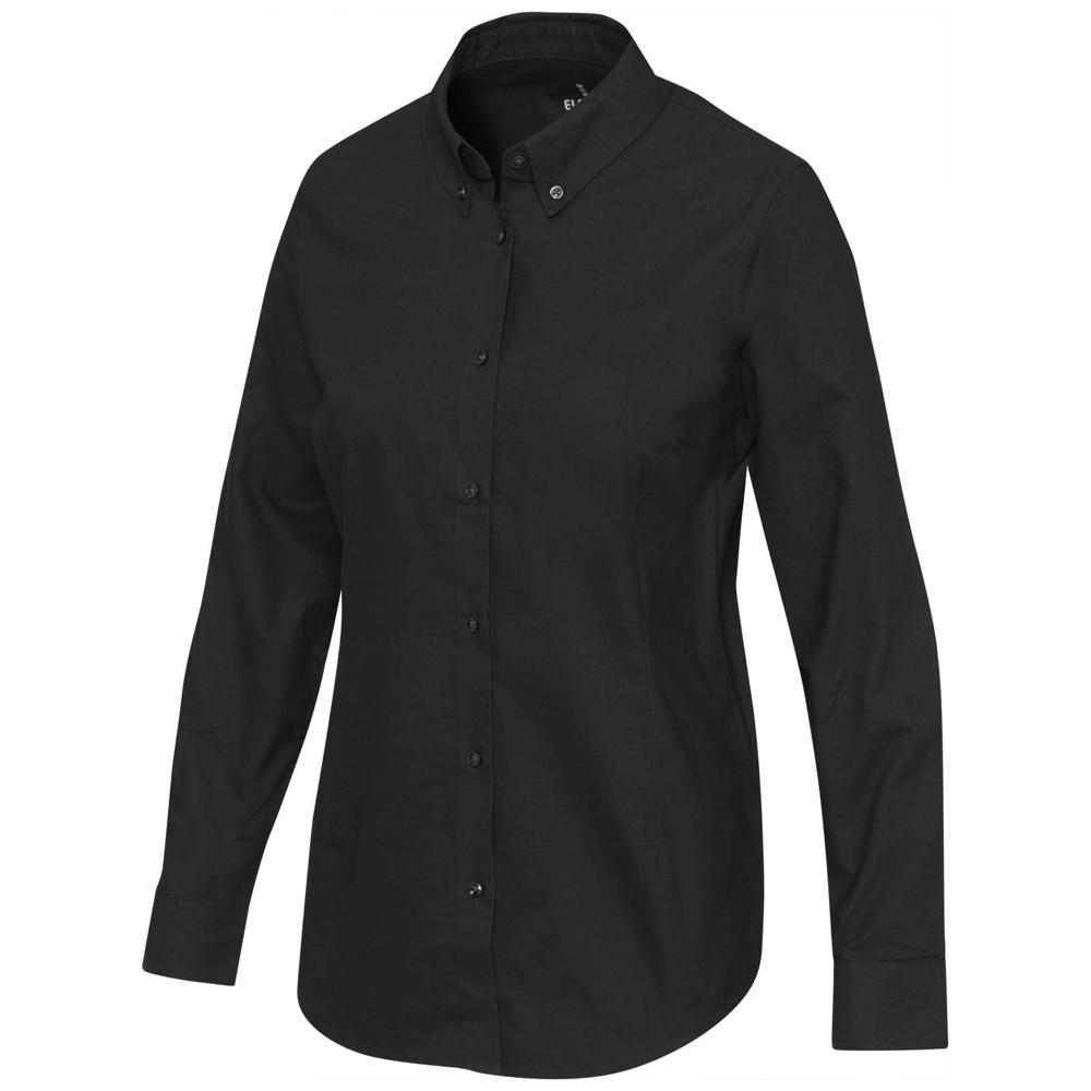 Sphene 165 g/m² Oxford Bluse - Schwarz