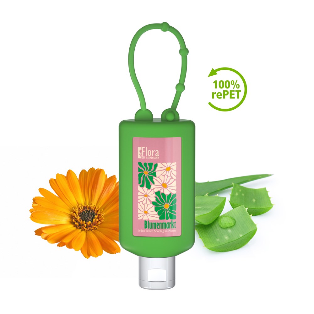 Handbalsam Ringelblume, 50 ml Bumper grün, Body Label (R-PET)