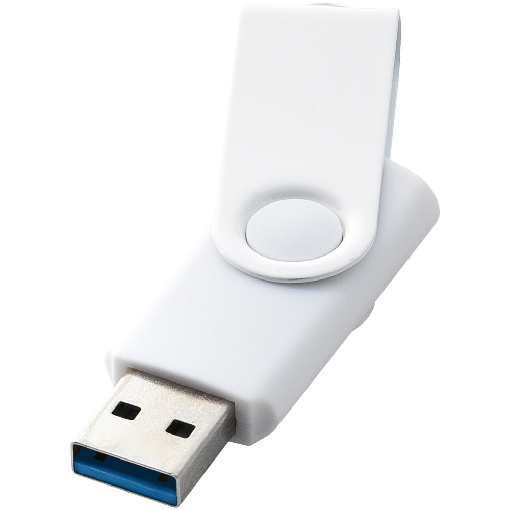 Rotate USB-Stick 3.0 aus Metall - weiss