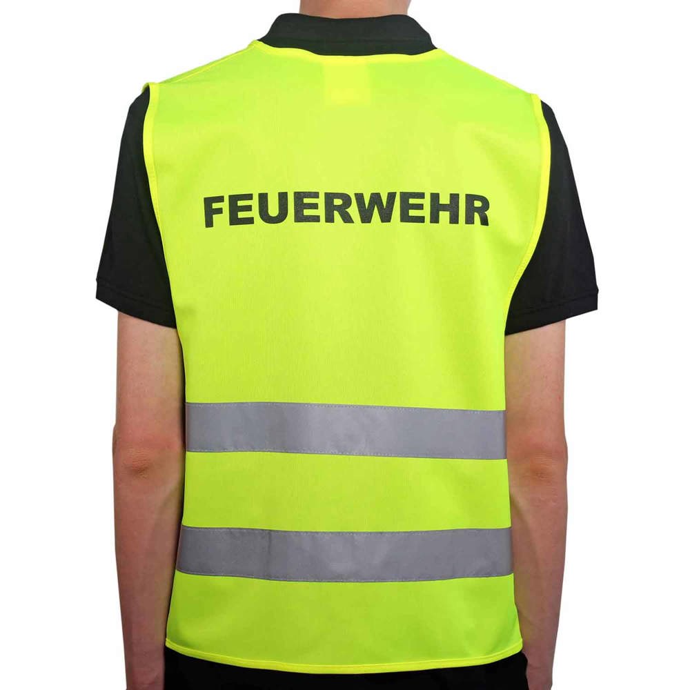 Qualitäts KFZ-Warnweste PREMIUM Feuerwehr